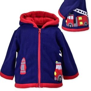 3t Widgeon Firetruck Fleece Jacket